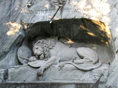 Lion Monument Lucerne Switzerland