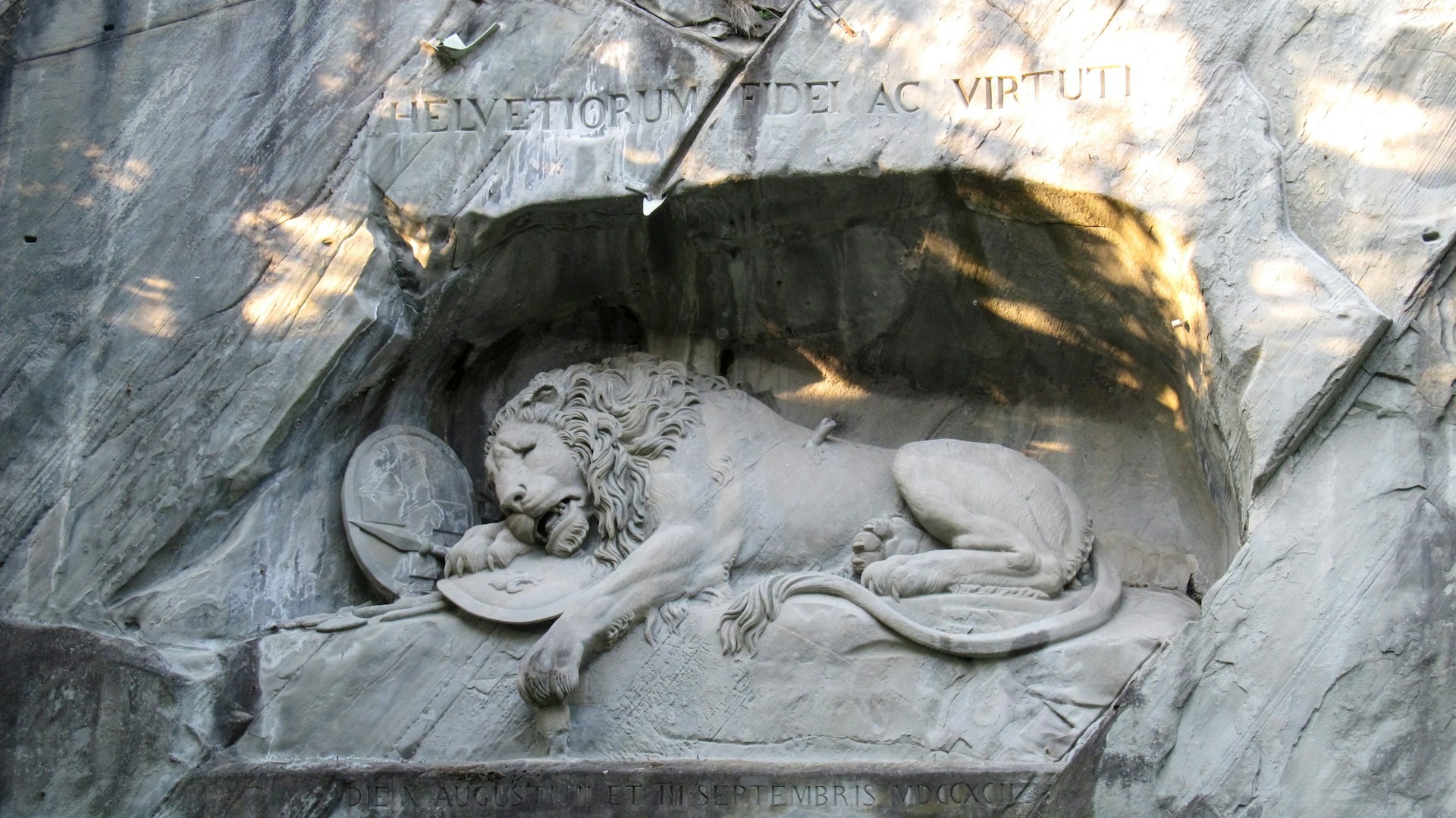 Lion Monument Lucerne Switzerland